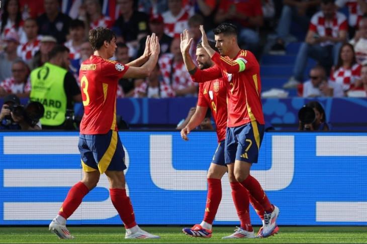 احتاجت 18 دقيقة فقط.. إسبانيا تقسو على كرواتيا وتقتنص الانتصار الأول في يورو 2024 (فيديو)
